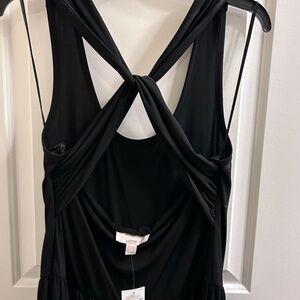 Micha Kors Maxi Dress - Black.